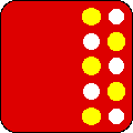 Ten Board showing 5
